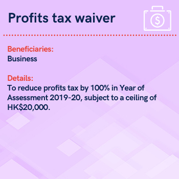 Profits tax waiver