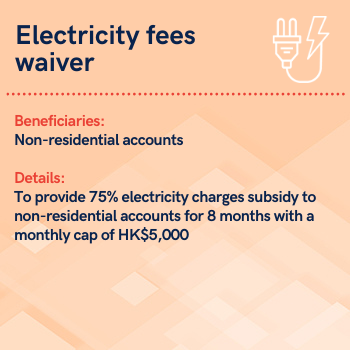 Electricity fees waiver